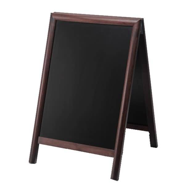 Kundenstopper Natura 55x85cm dunkelbraun