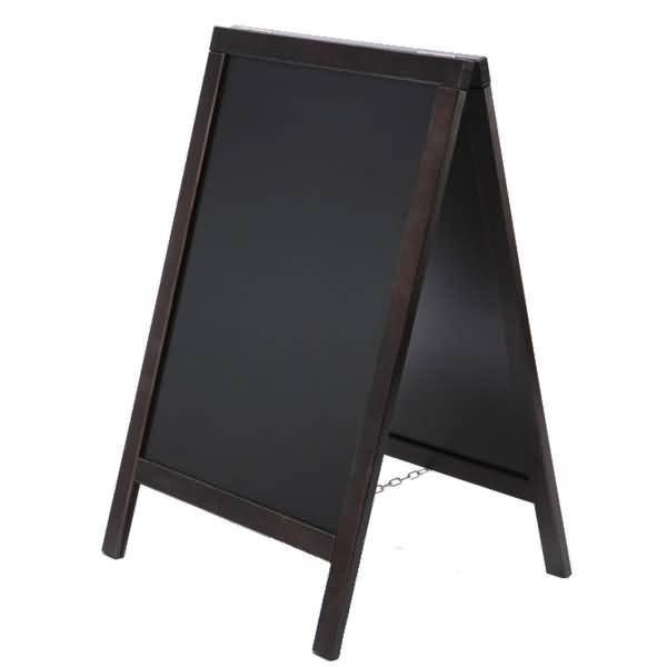 Kundenstopper Natura Classic 55x85cm schwarz