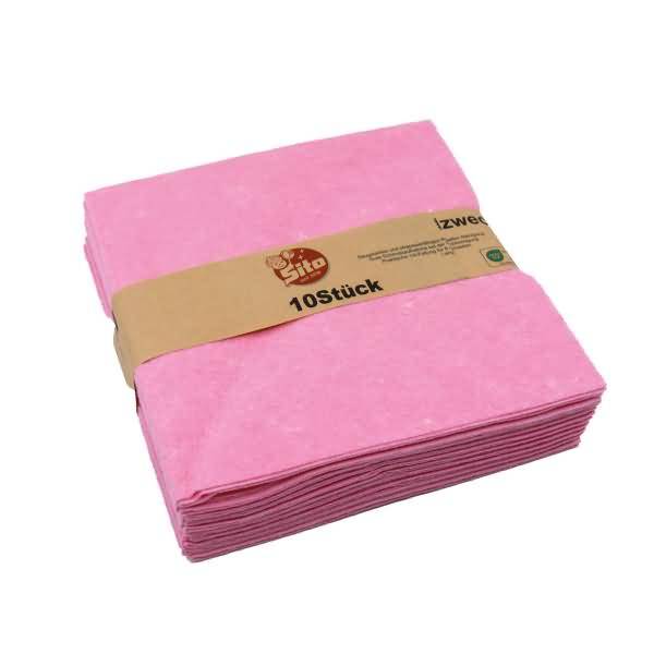 Vliestuch 06410805 rot 10 Stück
