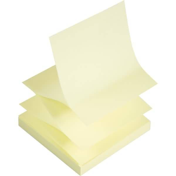 Haftnotiz Z-Notes 5828 75x75mm 100 Blatt gelb