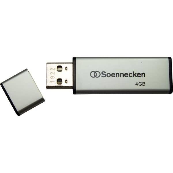 USB-Stick 71616 2.0 4GB schwarz/silber