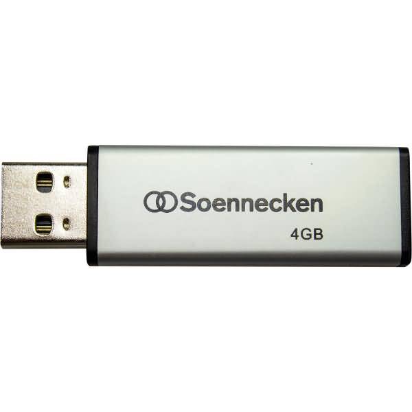 USB-Stick 71616 2.0 4GB schwarz/silber