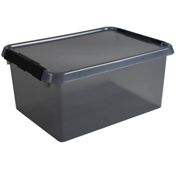 Aufbewahrungsbox Comfort Line H6165008 15l grau