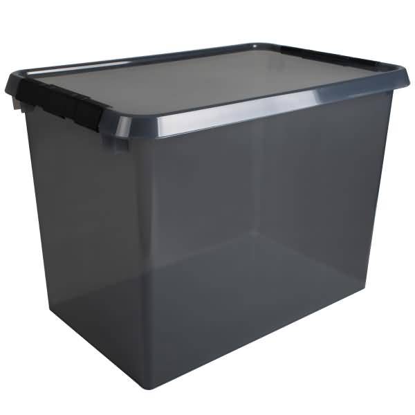Aufbewahrungsbox Comfort Line H6165708 72l grau