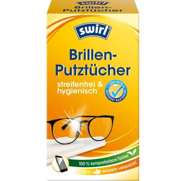 Brillen-Putztücher 172368 50SStück