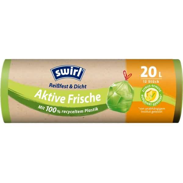 Müllsack Aktive Frische 20l grün 12 Stück