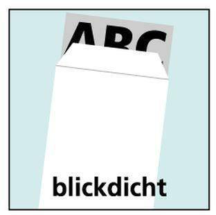 Weißer versiegelter Umschlag mit der Aufschrift 