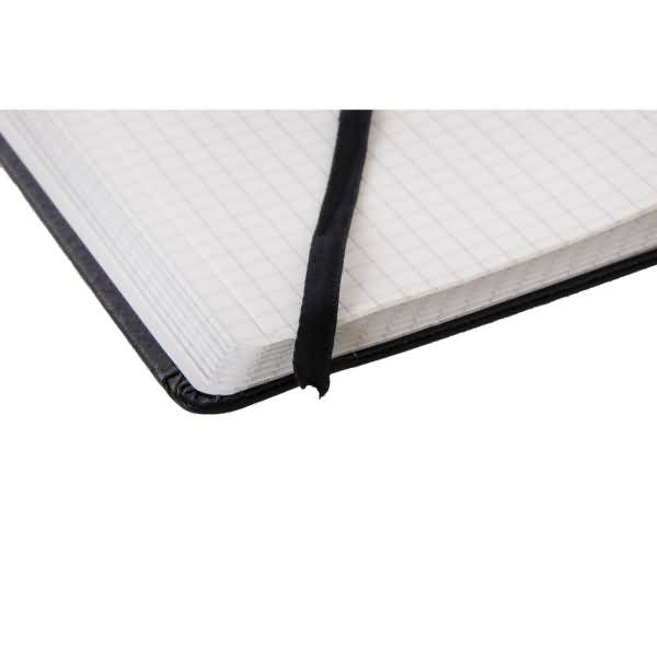 Notizbuch E-1744829 00 A4 HC 96 Blatt schwarz kariert