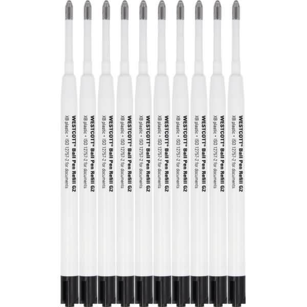 Kugelschreibermine G2 E-733493 00 Kunststoff schwarz 10 Stück