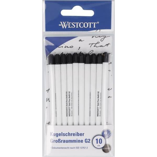 Kugelschreibermine G2 E-733493 00 Kunststoff schwarz 10 Stück