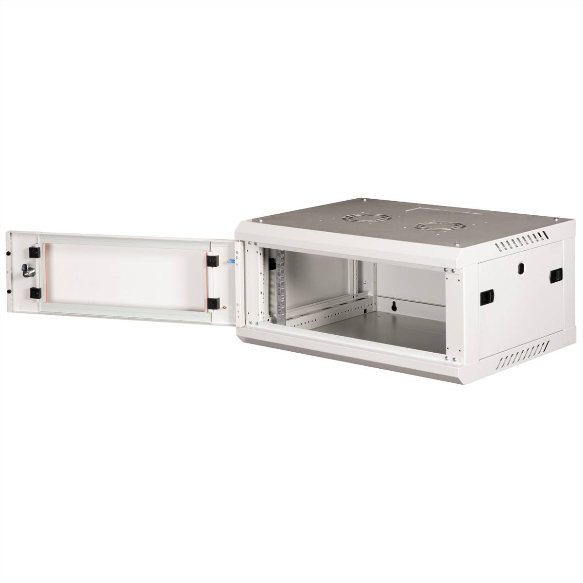 ROLINE 19-Zoll Wandgehäuse Basic Plus 4HE, 600x450 BxT grau