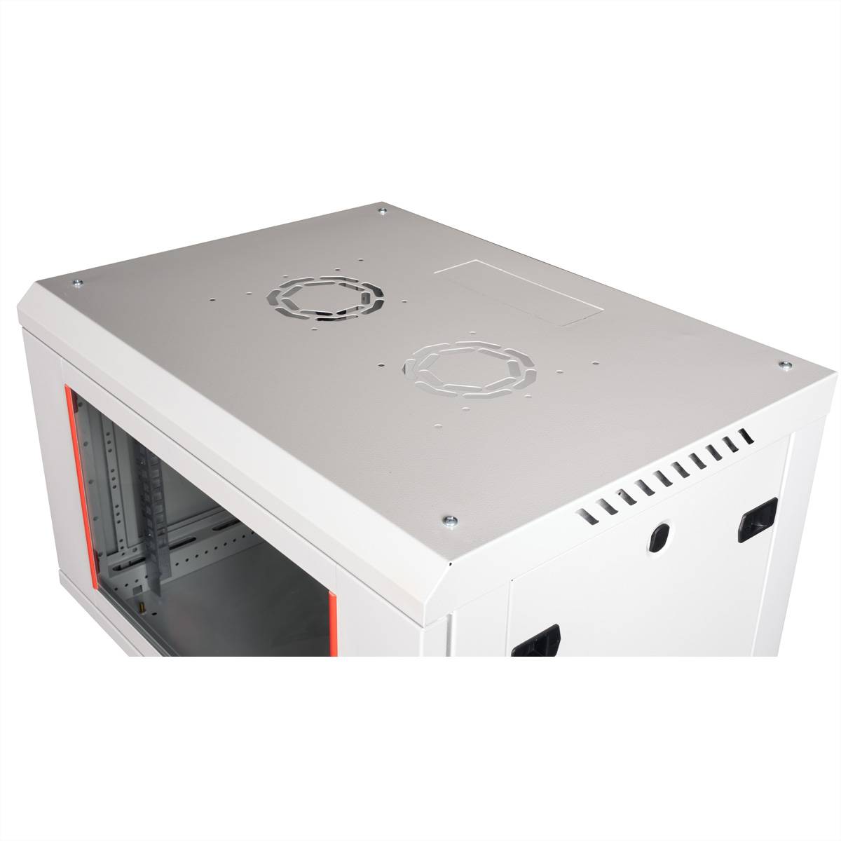 ROLINE 19-Zoll Wandgehäuse Basic Plus 6HE, 600x450 BxT grau