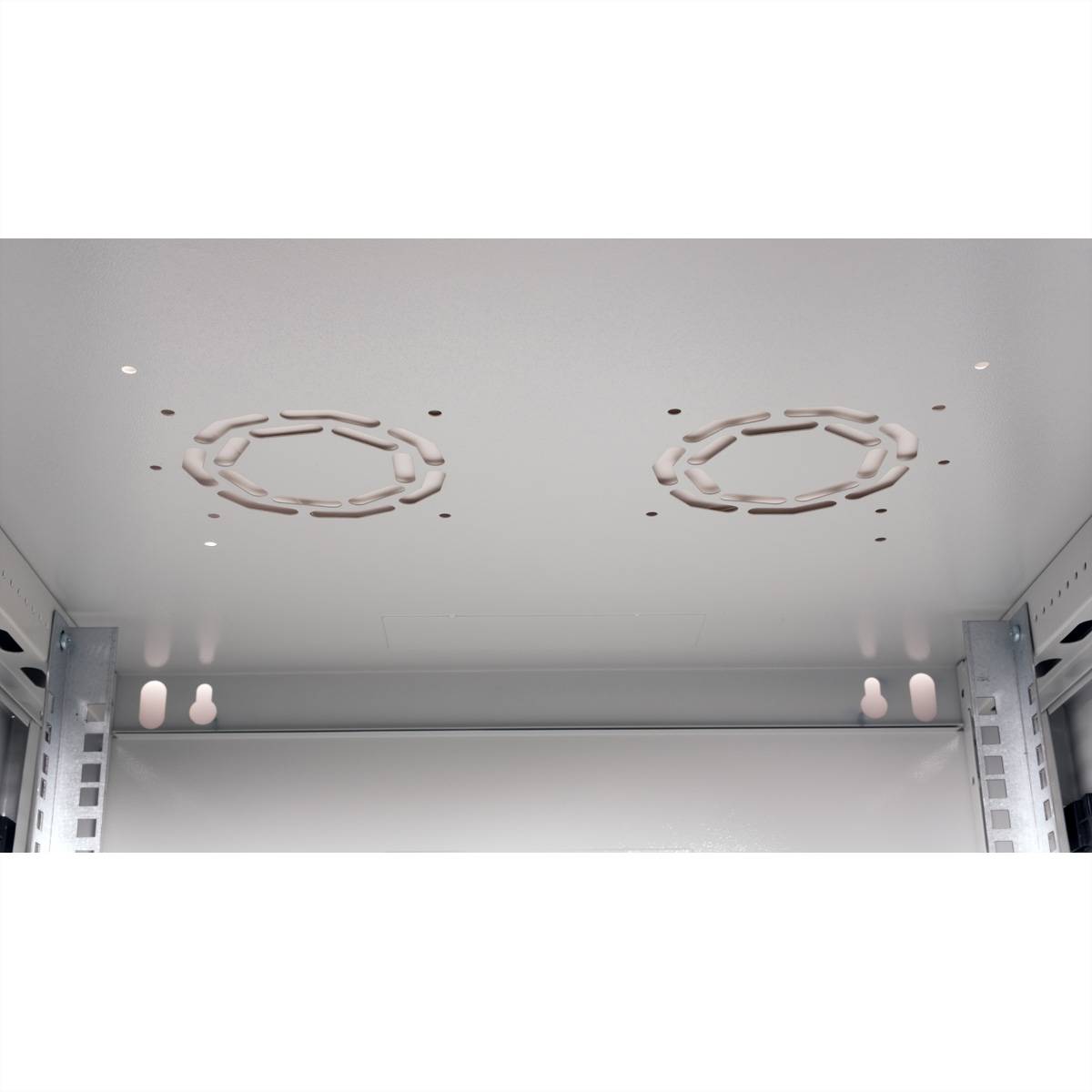 ROLINE 19-Zoll Wandgehäuse Basic Plus 4HE, 600x600 BxT grau