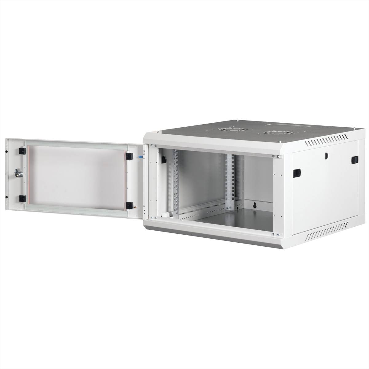 ROLINE 19-Zoll Wandgehäuse Basic Plus 6HE, 600x600 BxT grau