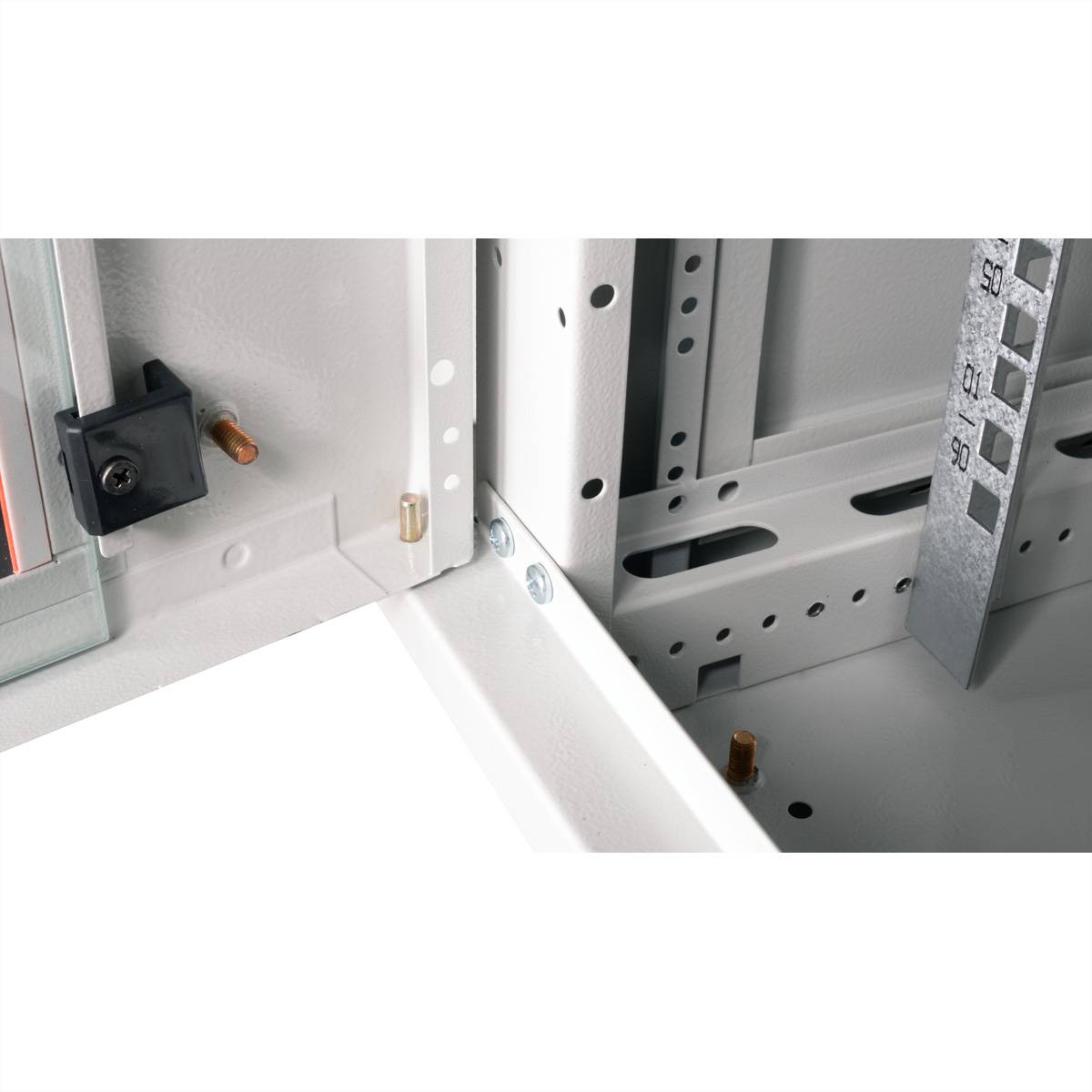 ROLINE 19-Zoll Wandgehäuse Basic Plus 6HE, 600x600 BxT grau