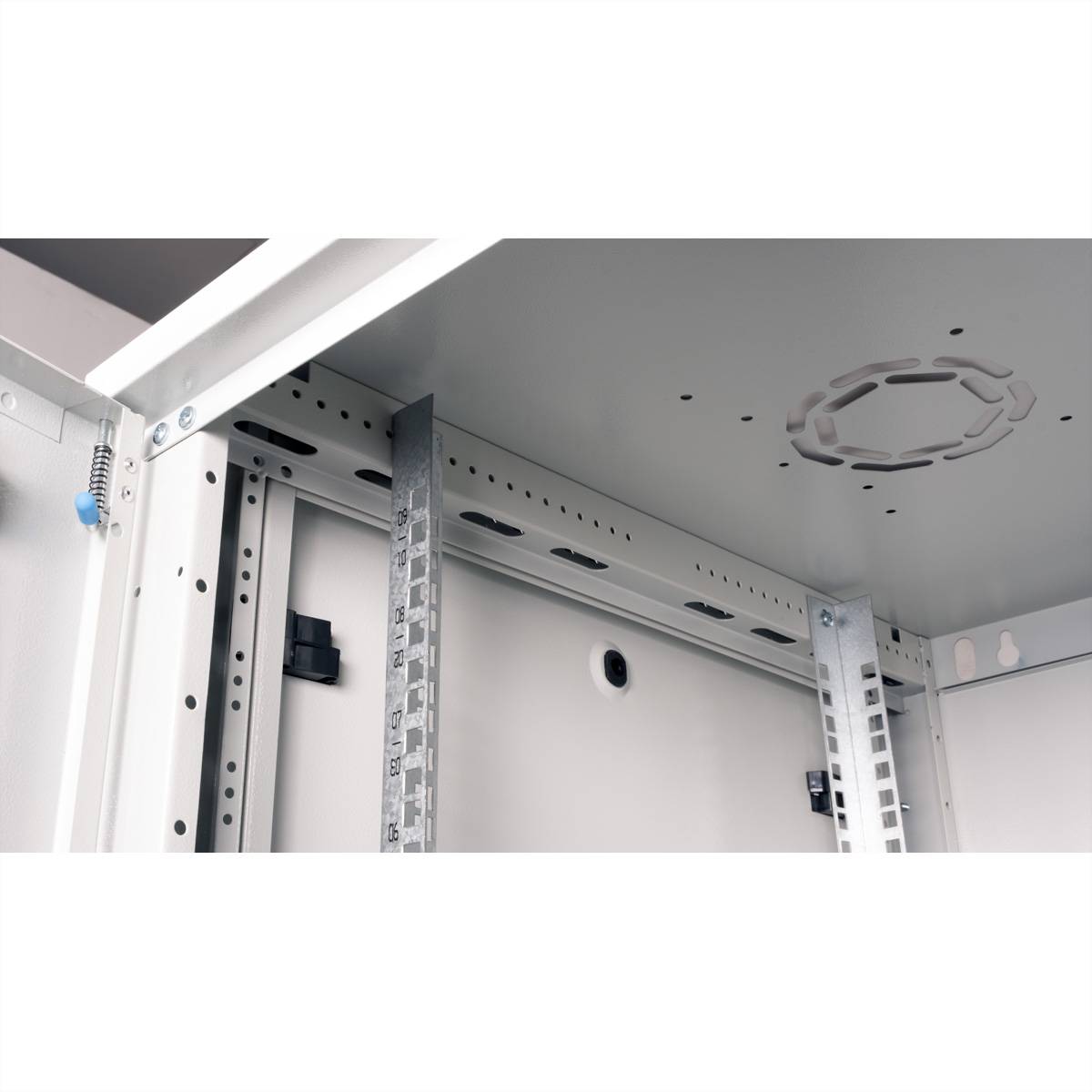 ROLINE 19-Zoll Wandgehäuse Basic Plus 9HE, 600x600 BxT grau