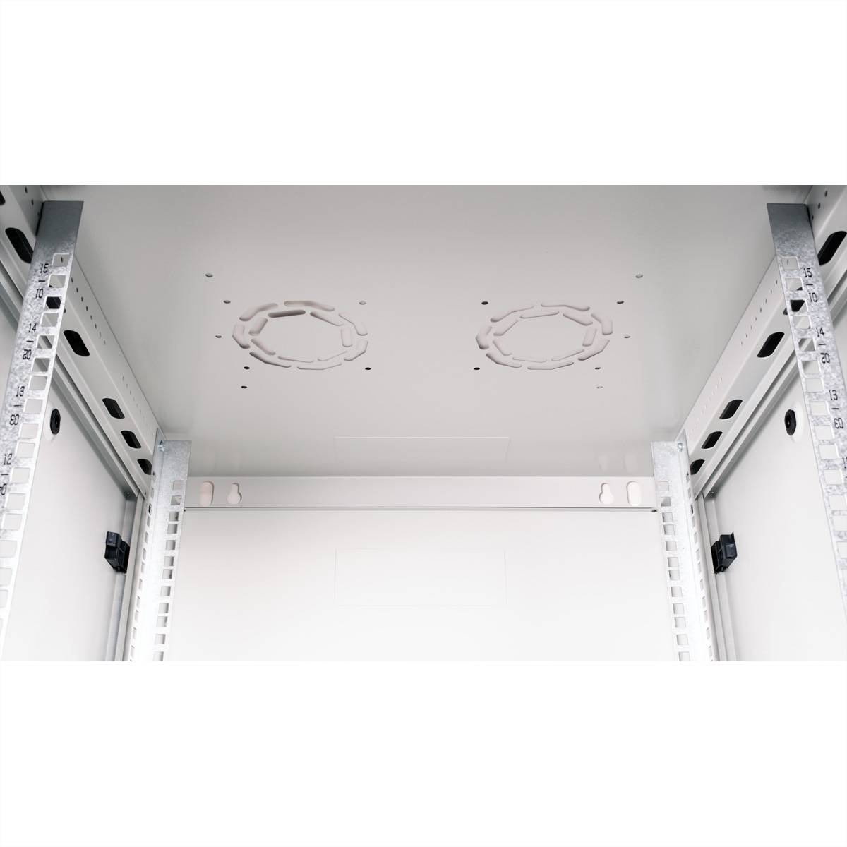 ROLINE 19-Zoll Wandgehäuse Basic Plus 15HE, 600x600 BxT grau