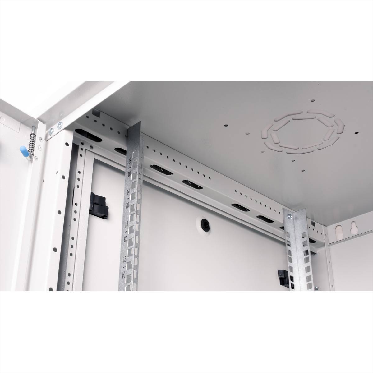 ROLINE 19-Zoll Wandgehäuse Basic Plus 15HE, 600x600 BxT grau