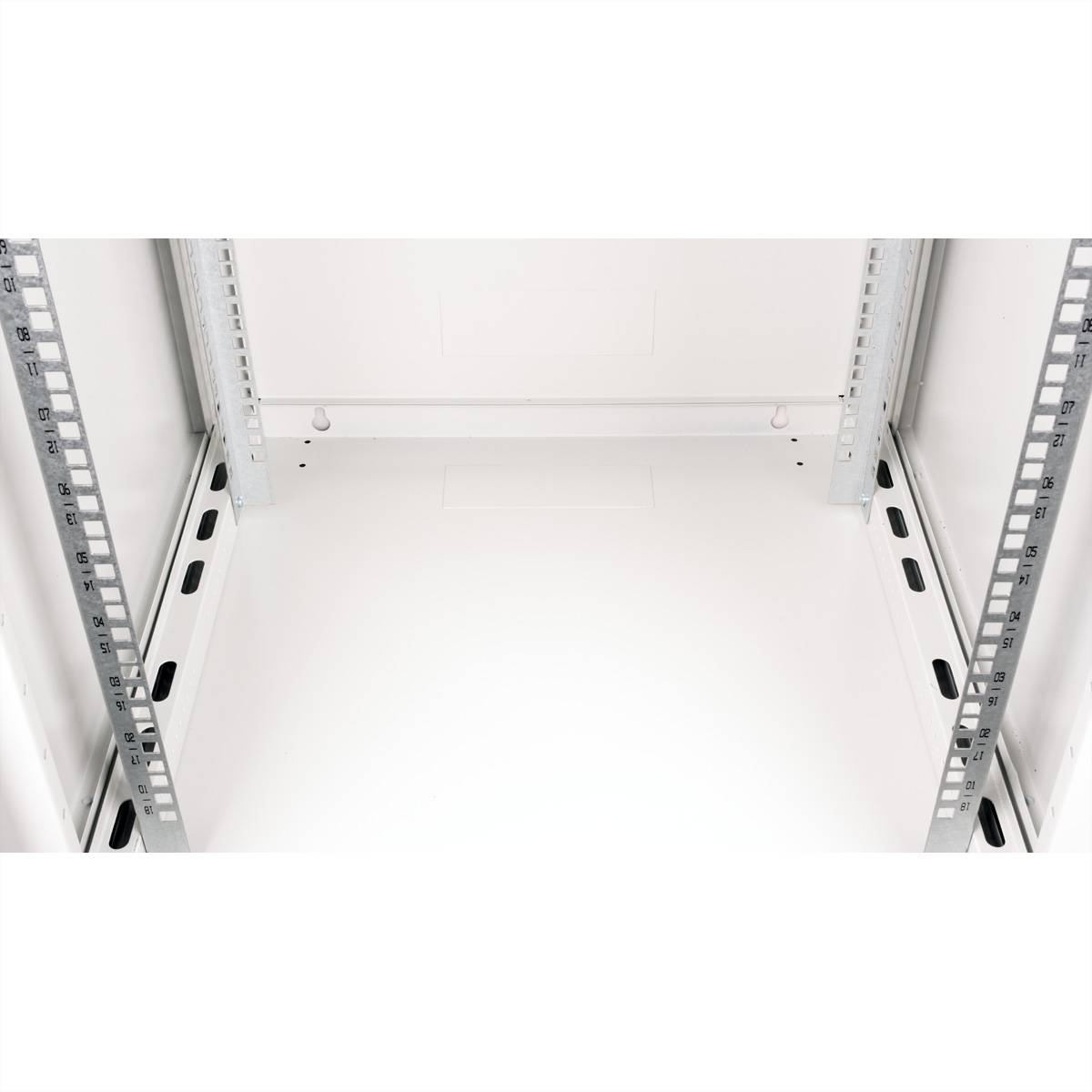 ROLINE 19-Zoll Wandgehäuse Basic Plus 18HE, 600x600 BxT grau