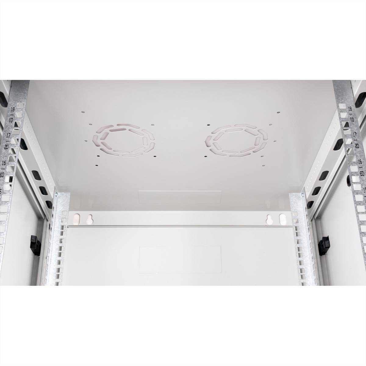 ROLINE 19-Zoll Wandgehäuse Basic Plus 18HE, 600x600 BxT grau