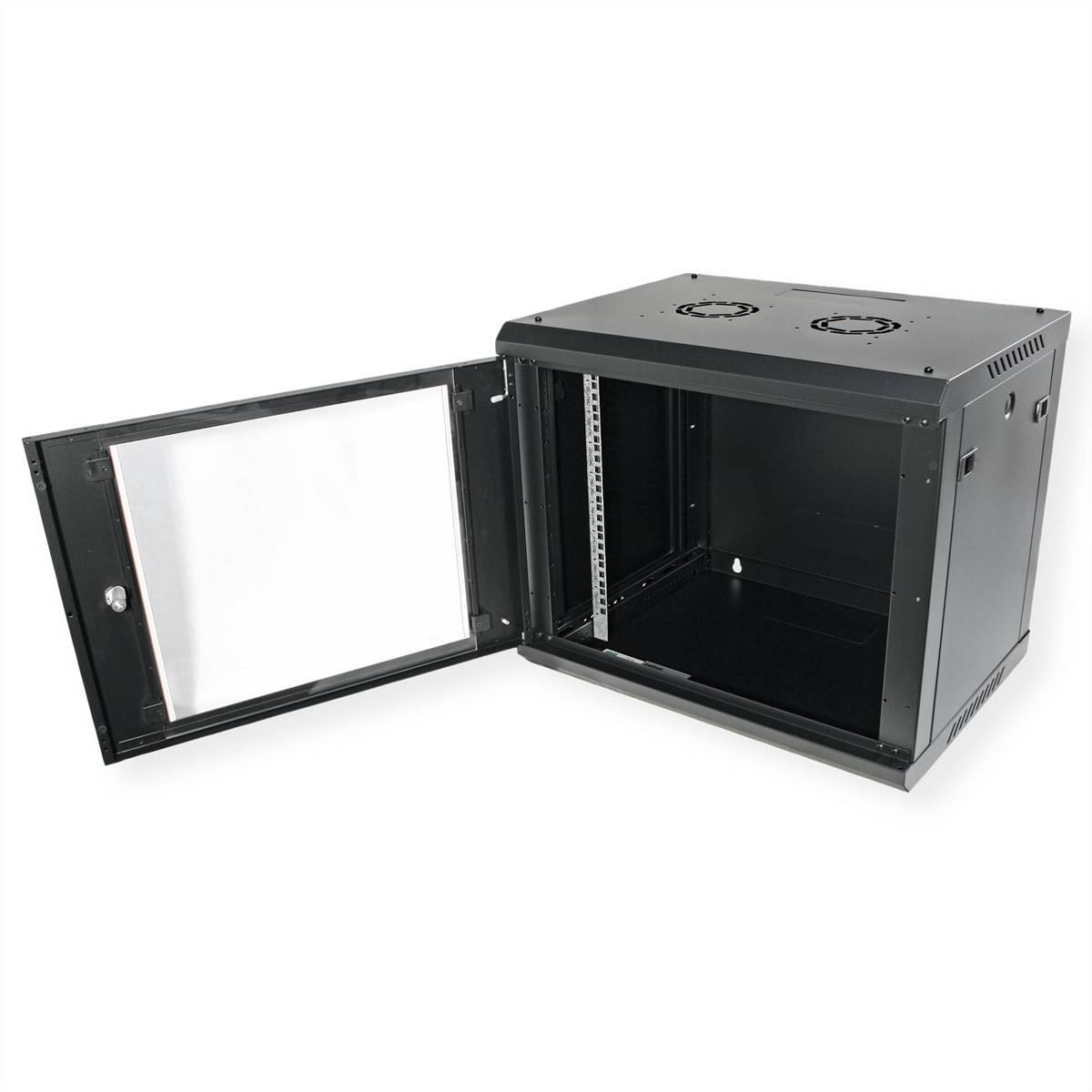 ROLINE 19-Zoll Wandgehäuse Basic Plus 9HE, 600x450 BxT schwarz