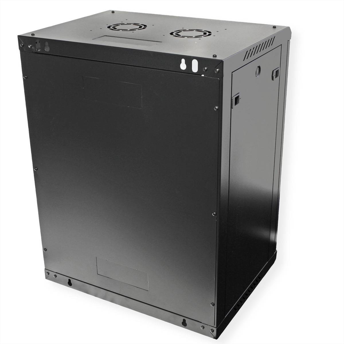 ROLINE 19-Zoll Wandgehäuse Basic Plus 15HE, 600x450 BxT schwarz