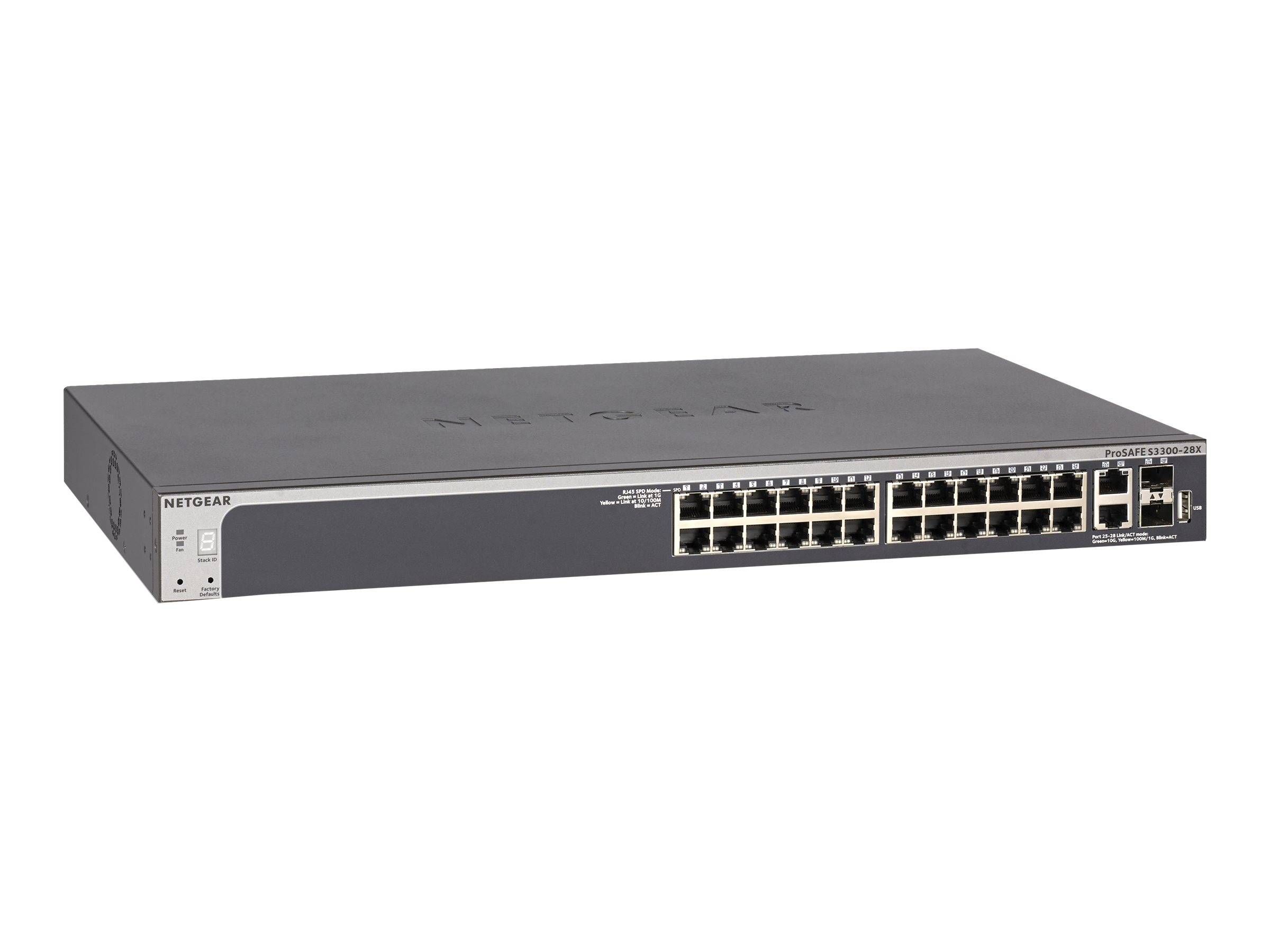 NETGEAR Smart S3300-28X - V3 - Switch - L3 Lite
