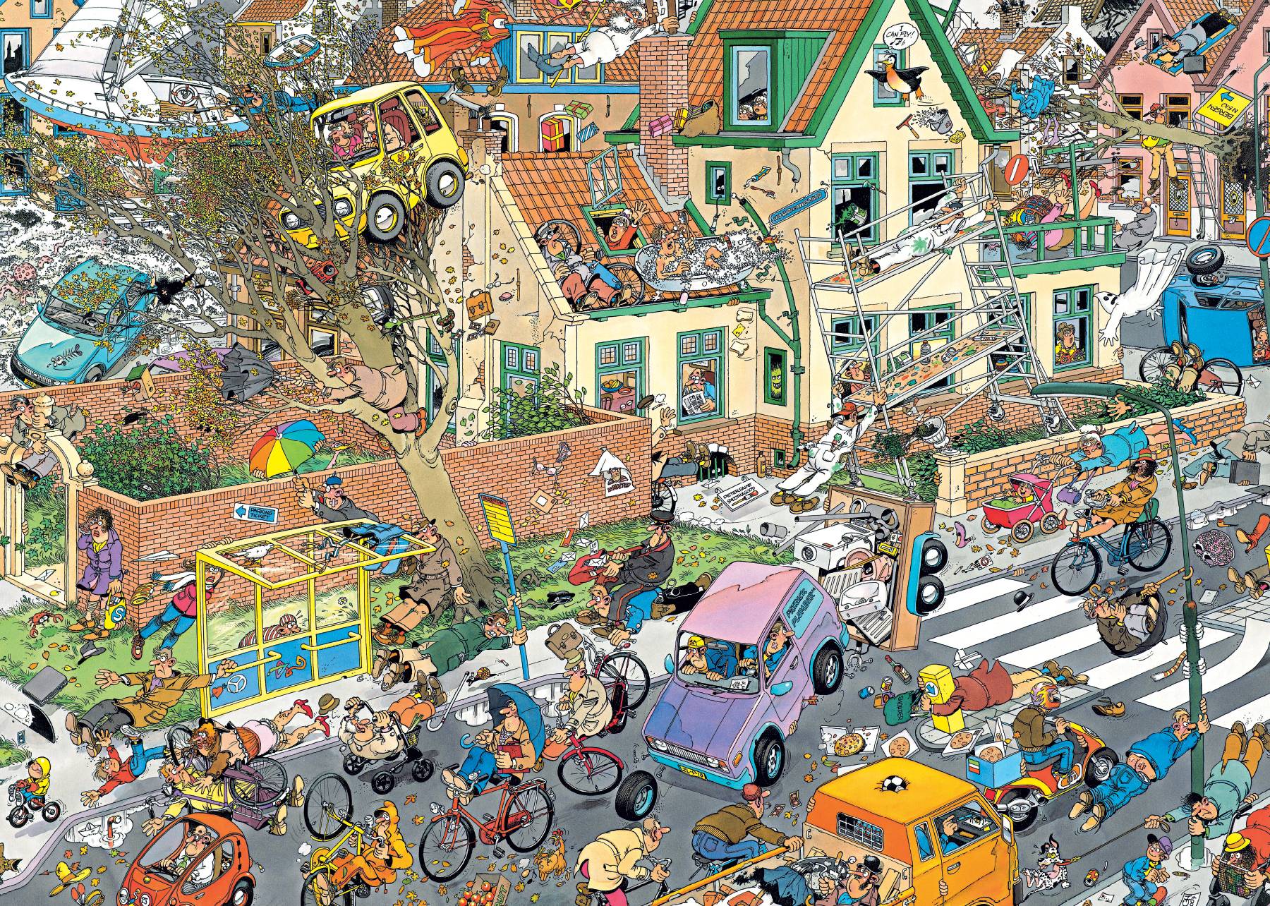 Jan van Haasteren, Safari & Der Sturm, 2x1000 Teile Puzzle