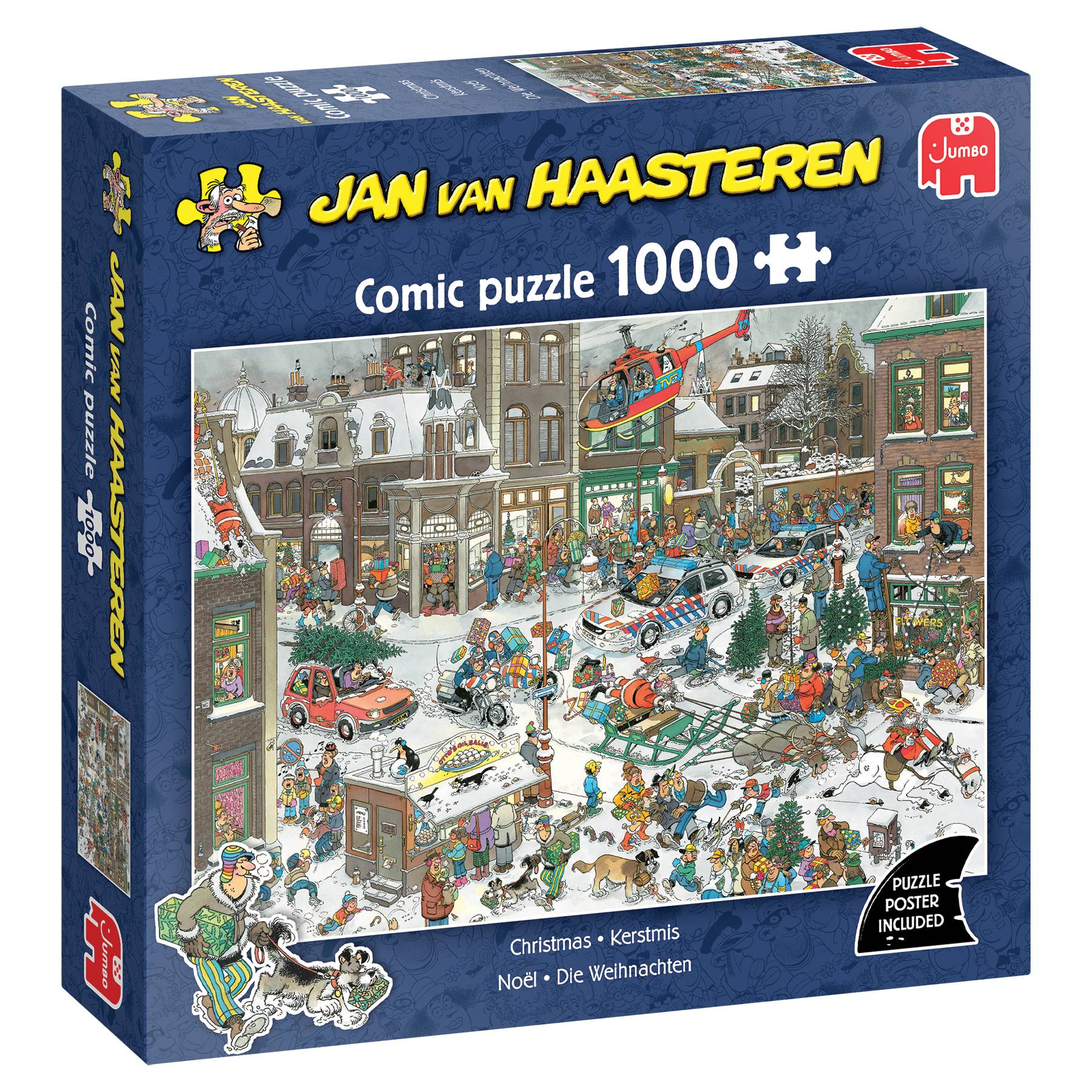 Jan van Haasteren, Die Weihnachten, 1000 Teile Puzzle
