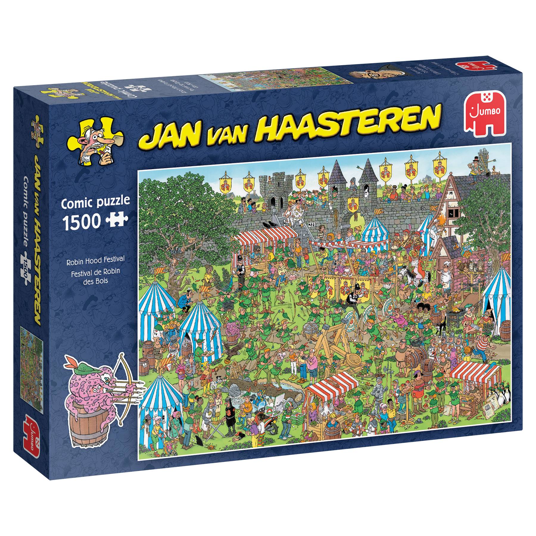 Jan van Haasteren, Robin Hood Festival, 1500 Teile Puzzle