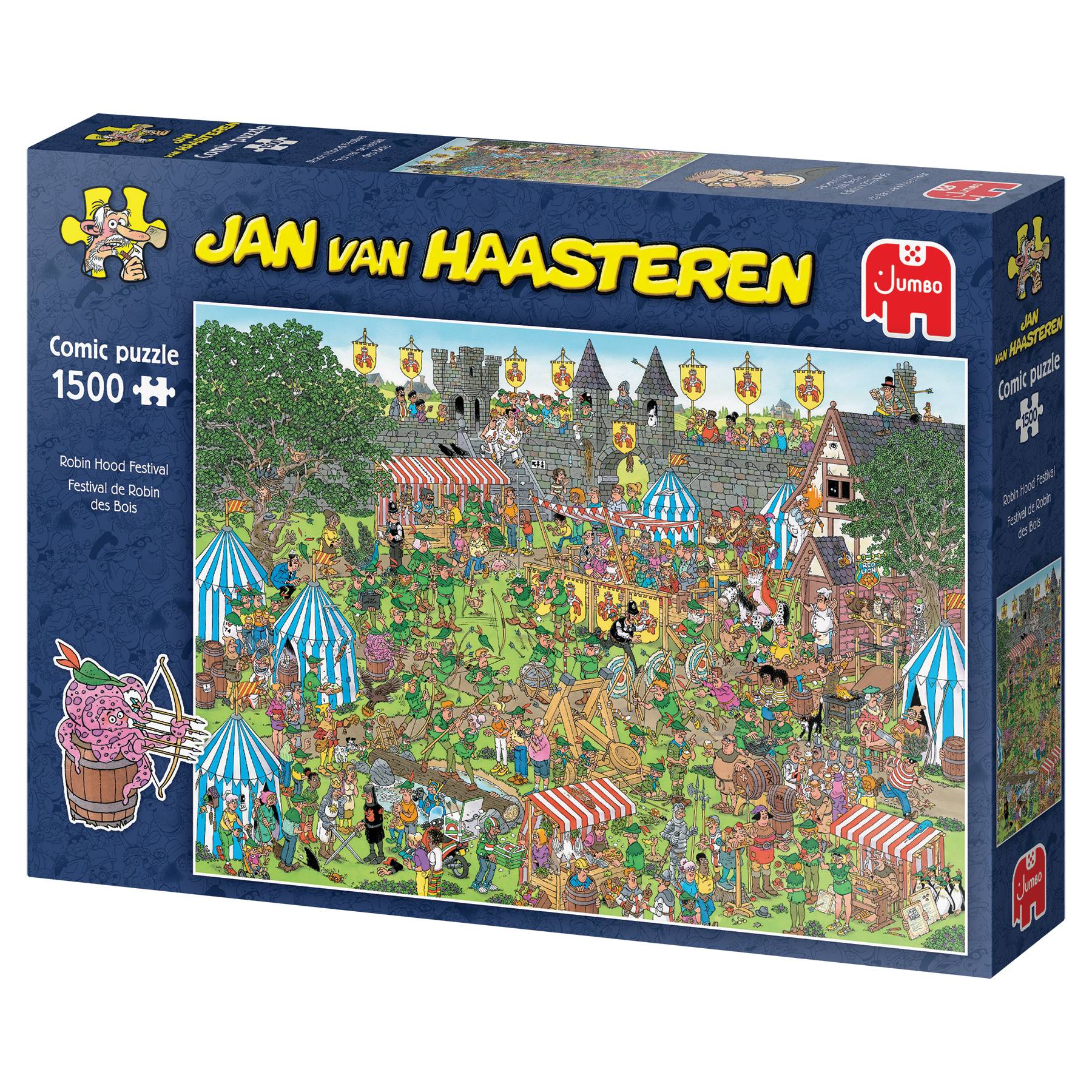Jan van Haasteren, Robin Hood Festival, 1500 Teile Puzzle