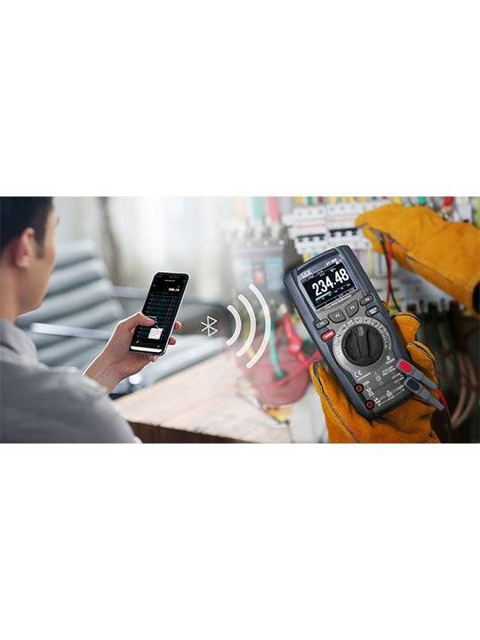 CEM Multimeter DT-989 für Industrie, True-RMS, 1000V, (50000 count) mit PC-Verbindung