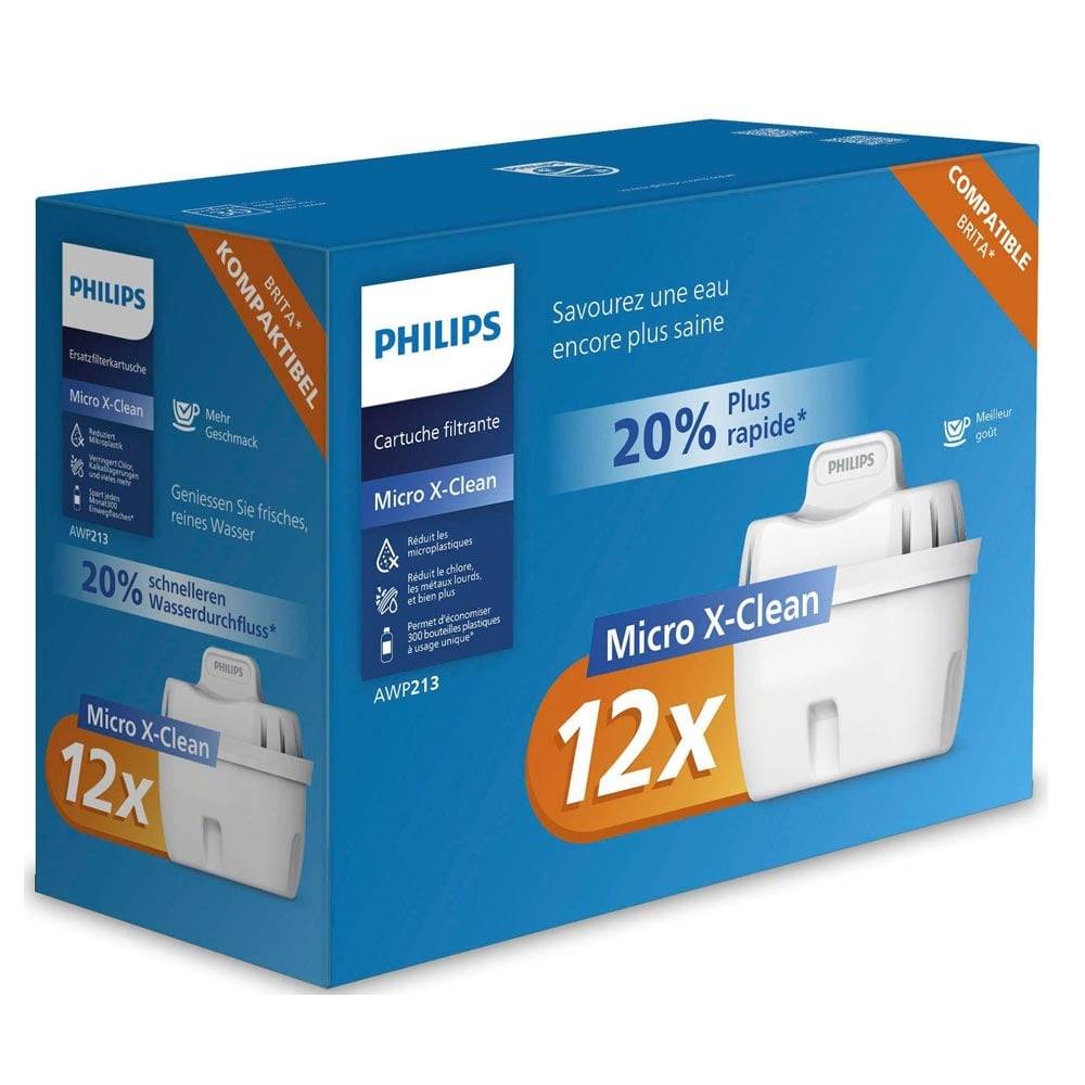 Philips AWP213/10 Water 12er-Pack Wasserfilter-Kartuschen