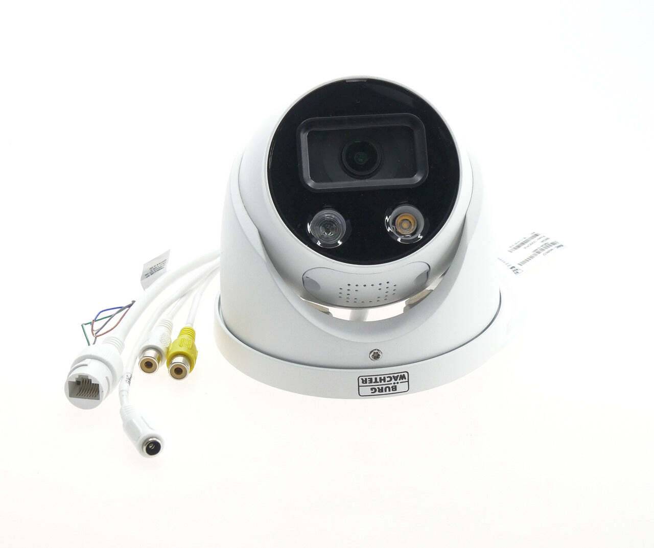 BWNC-442RECF-GC BURG GARD, 4MP IP RoyalNight++ Ball-Eye Kamera mit Weißlichtstrahler und IR-Strahler , integriertem Lau