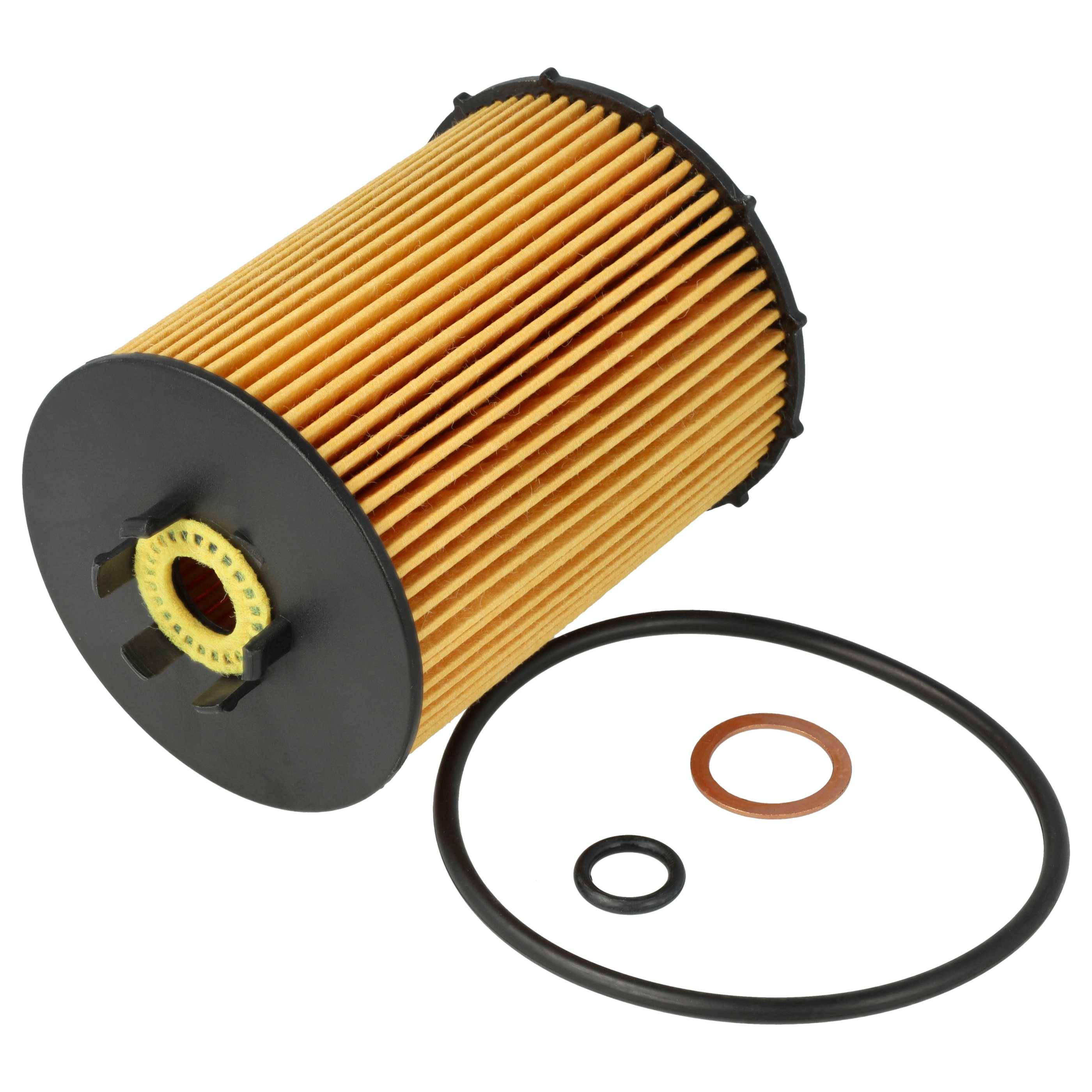 vhbw Ölfilter kompatibel mit BMW 7 (E65/ E66 E67) 750 i Li 03/05 -08/08, (E65/ E66/ E67) 740 i Li 03/05 -08/08