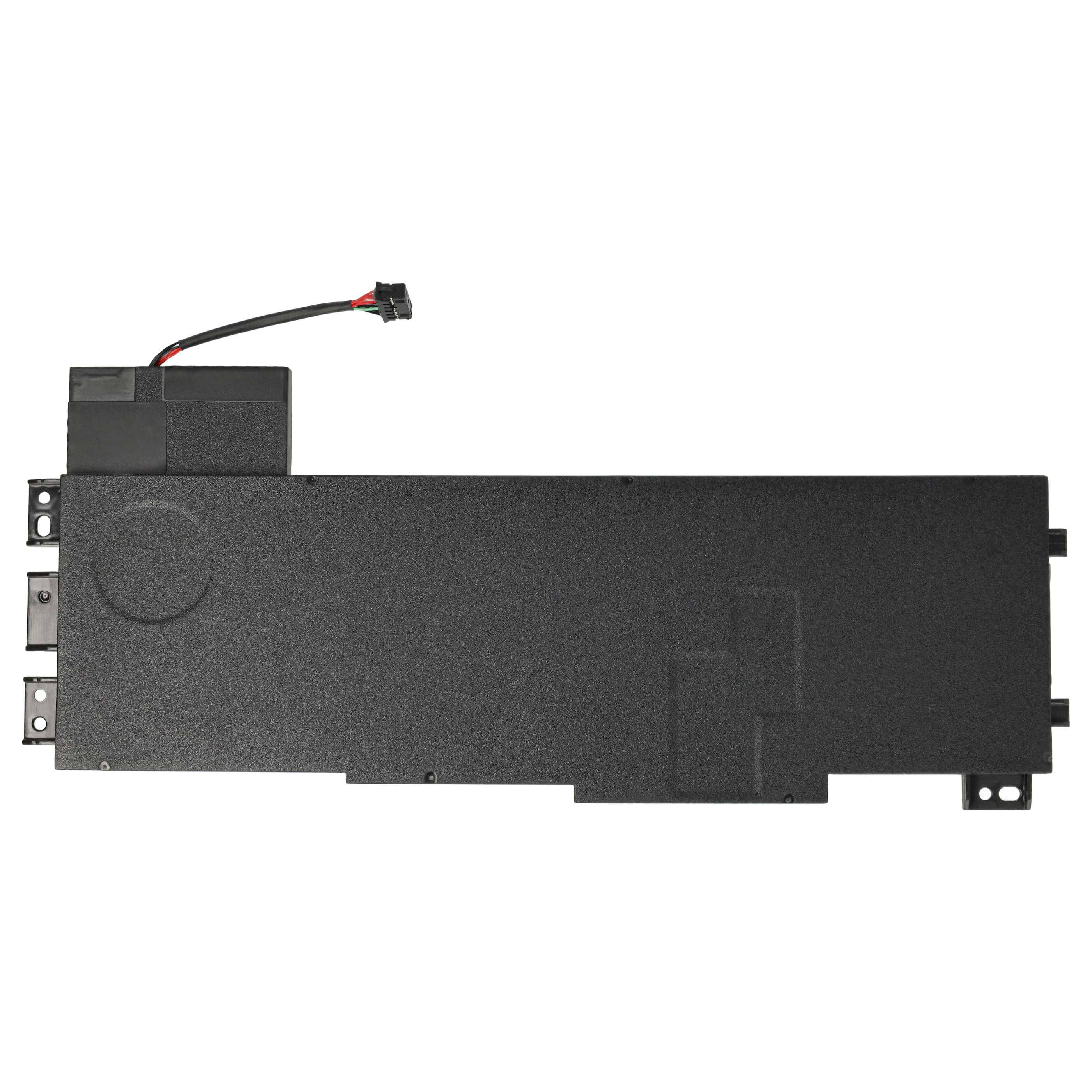 vhbw Akku kompatibel mit HP ZBook 15 G3 T7V57EA, T7V58EA, T7V58ET, T7V61ET, V1H59UT, V2C98AW Notebook (9000 mAh, 11,1 V, Li-Ion)
