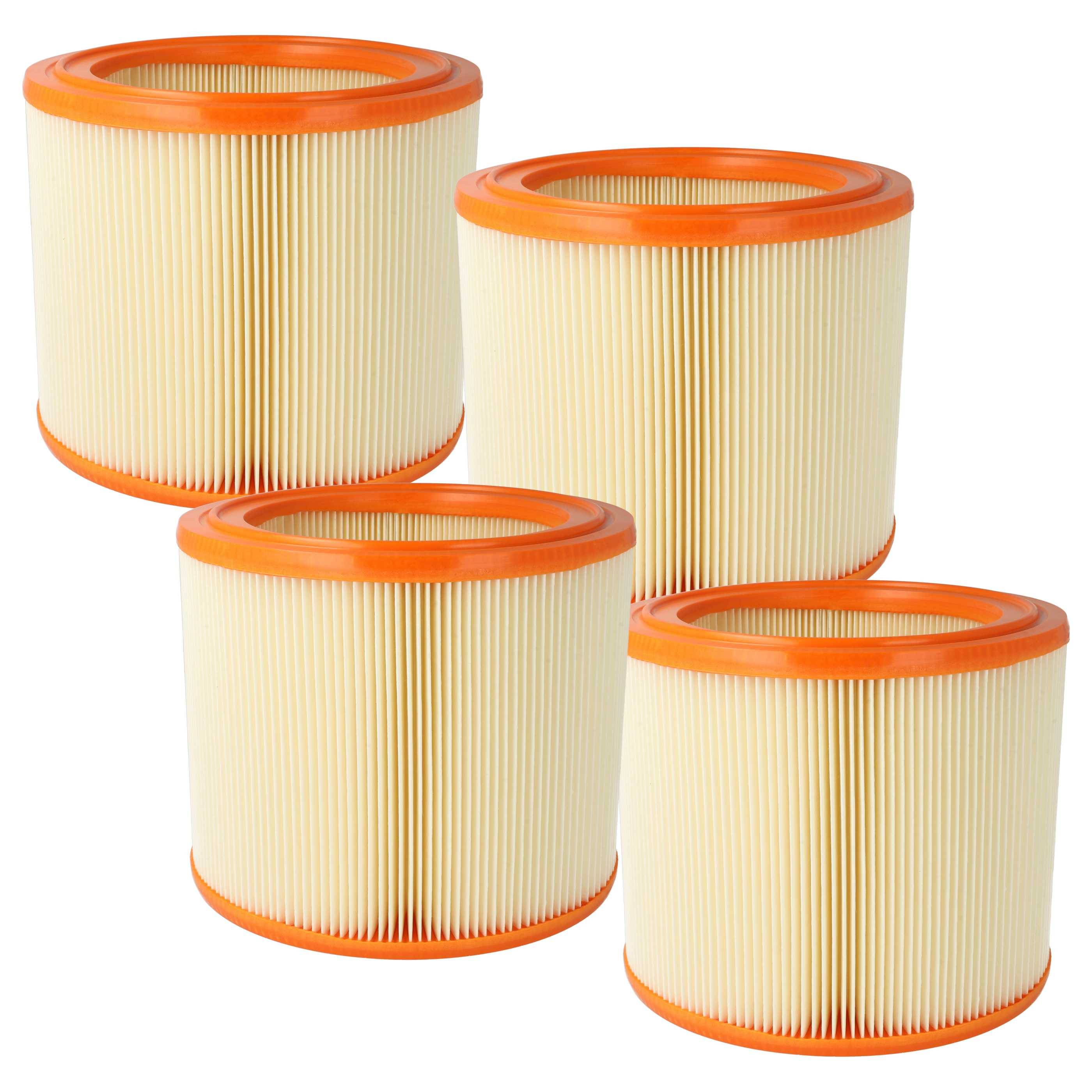 vhbw 4x Lamellenfilter Ersatz für ALTO/WAP/Nilfisk 60077 für Handstaubsauger