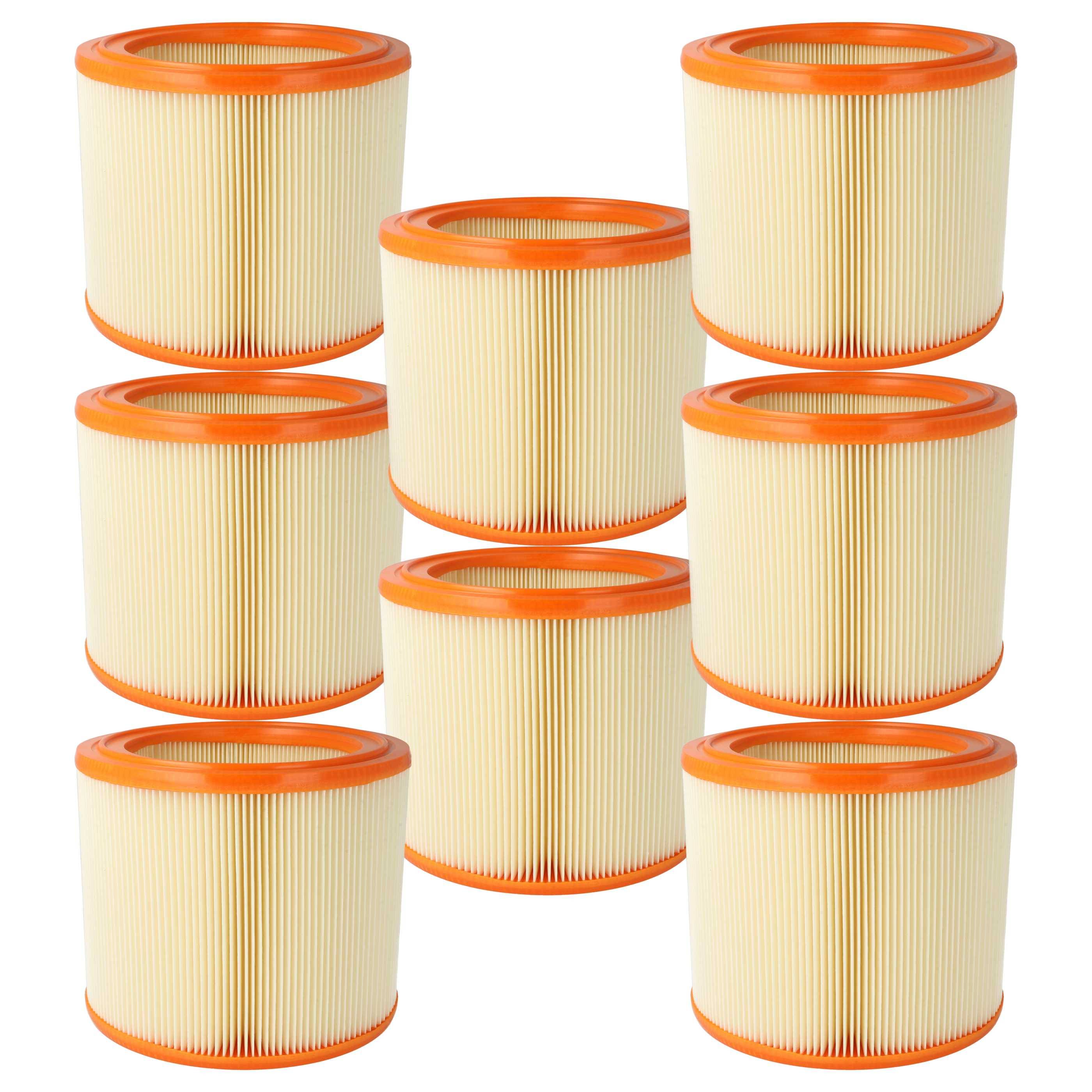 vhbw 8x Lamellenfilter kompatibel mit Nilfisk B00B71XO68 Handstaubsauger
