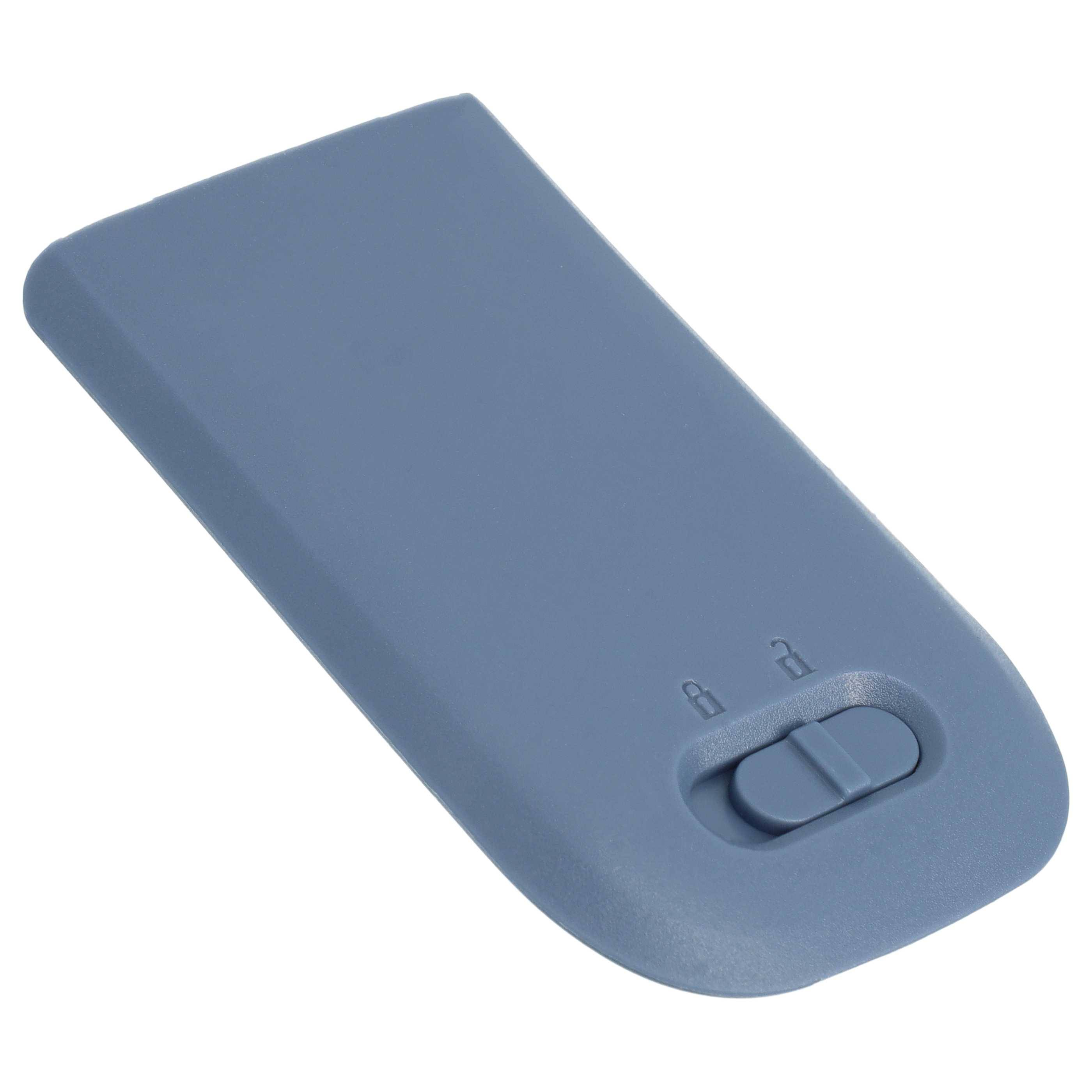 vhbw 5x Akku kompatibel mit Ascom 9D62, D62 DECT, i62, DH4-ACAB schnurlos Festnetz Telefon (900 mAh, 3,7 V, Li-Ion) Blau Grau