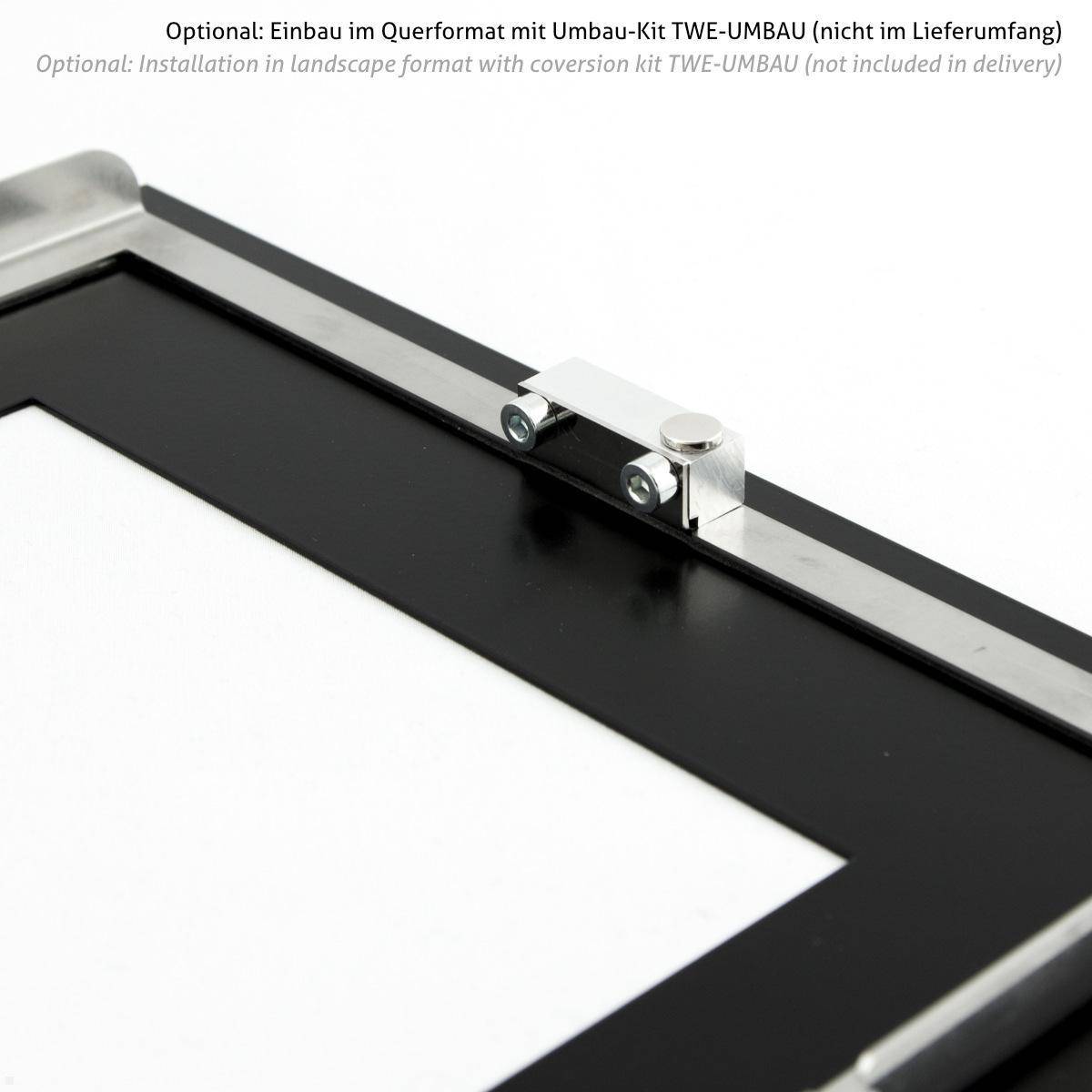 TabLines TWE114W Tablet Wandeinbau für Samsung Tab A9+ 11.0, weiß