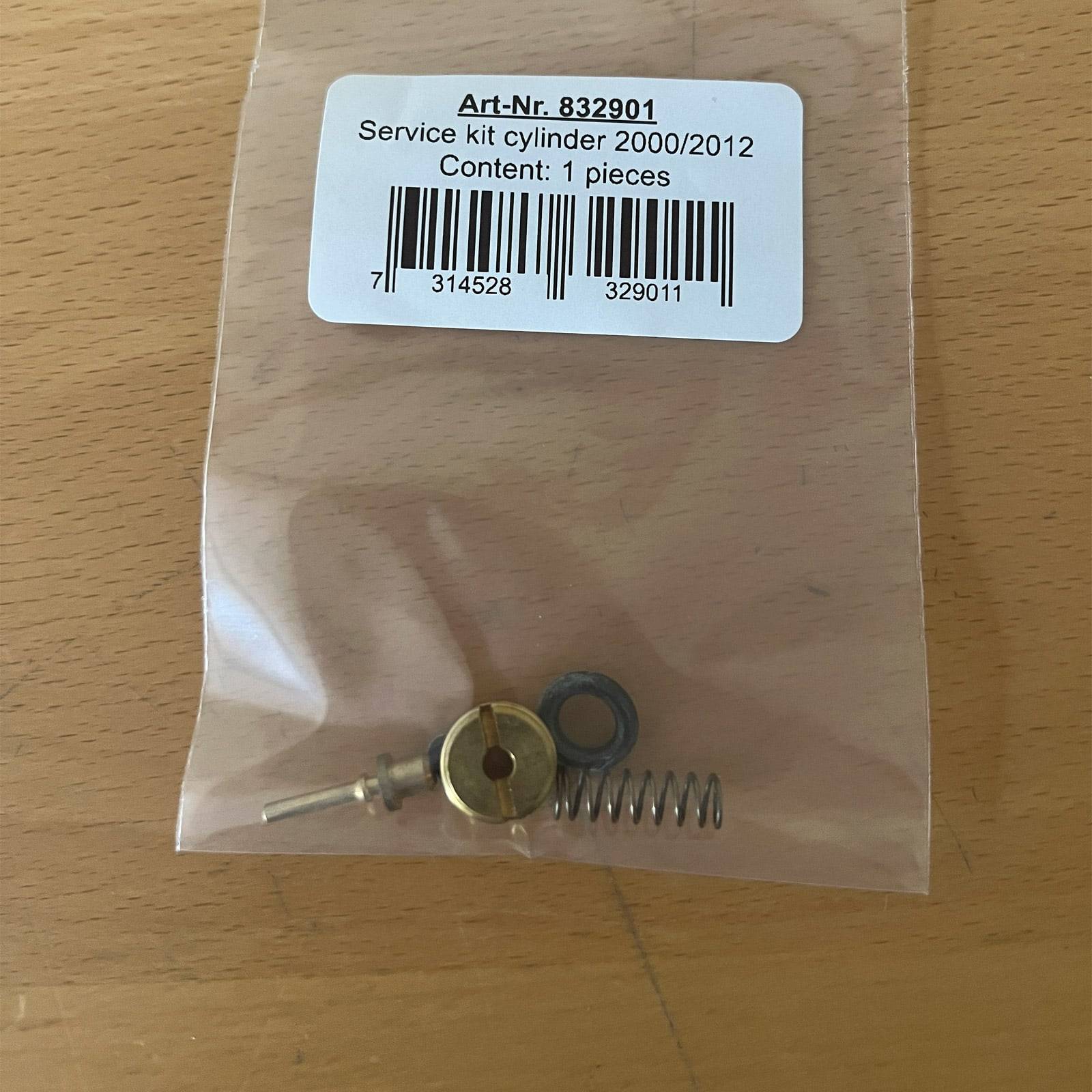 SIEVERT Ersatzteilsatz für Hauptventil Gasflasche - 832901