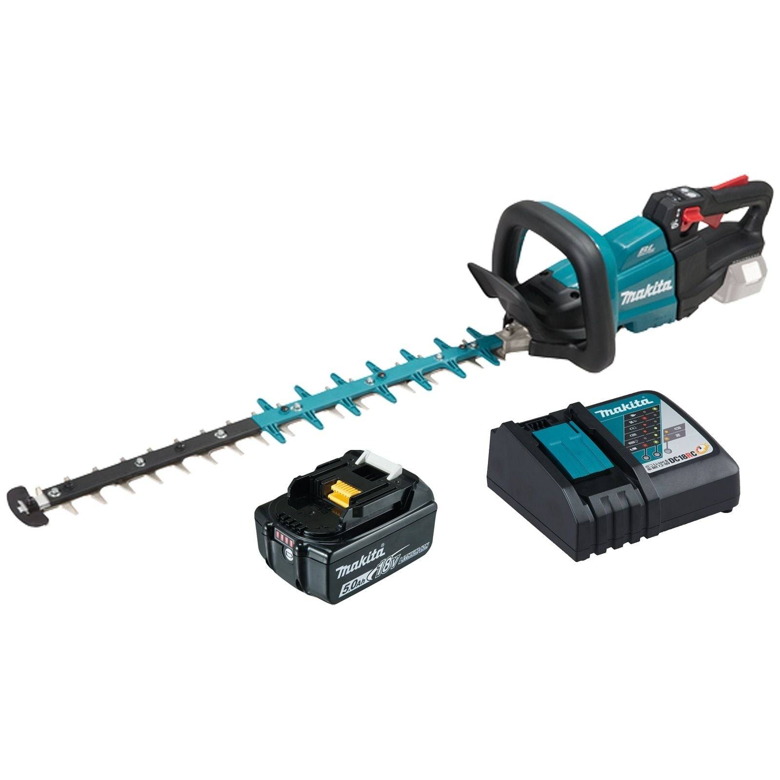 Makita DUH601RT Akku-Heckenschere 18 V / 1x 5,0 Ah Akku + Ladegerät