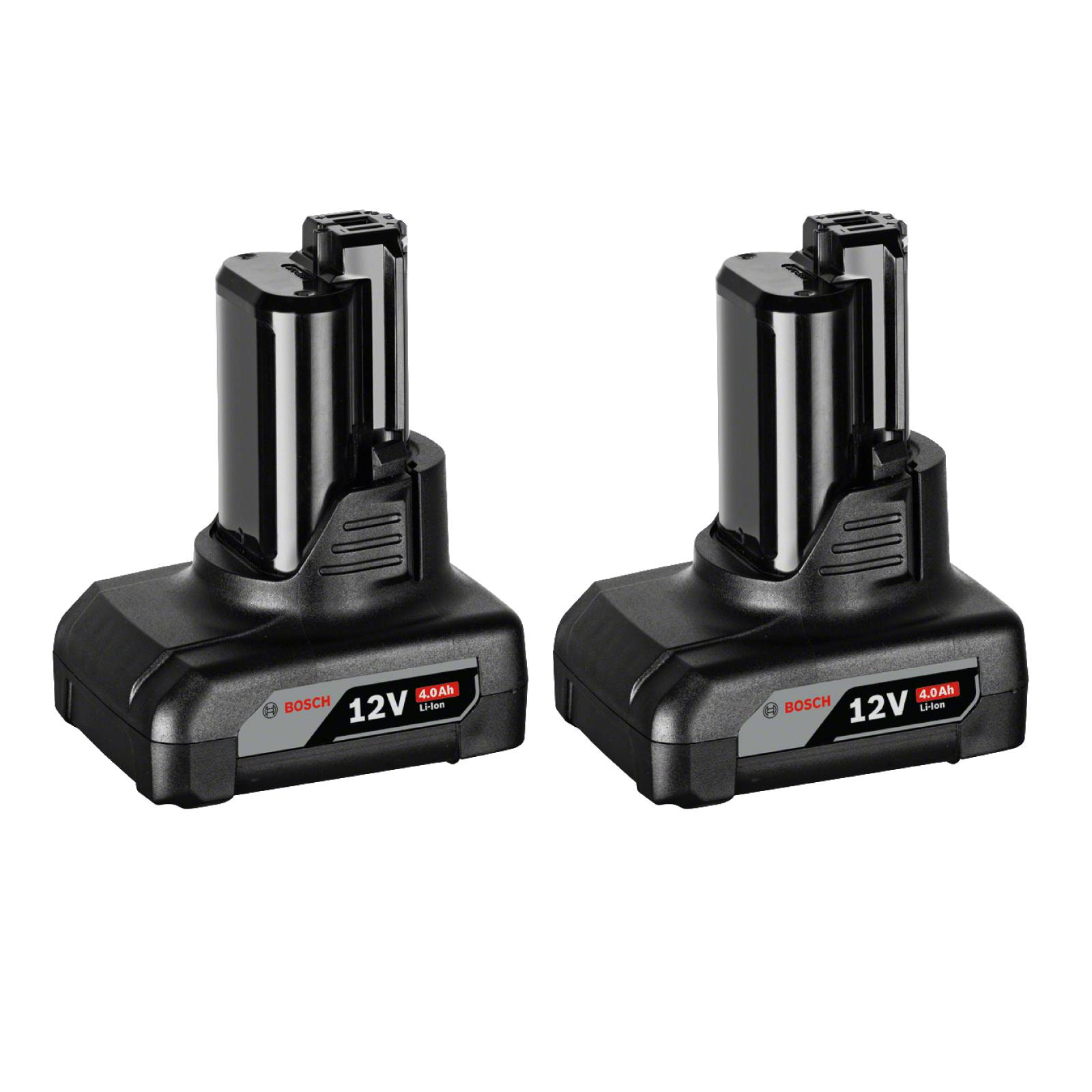 Bosch Akku-Starter-Set GBA 12 Volt / 2x 4,0 Ah + Schnellladegerät GAL 12V-20