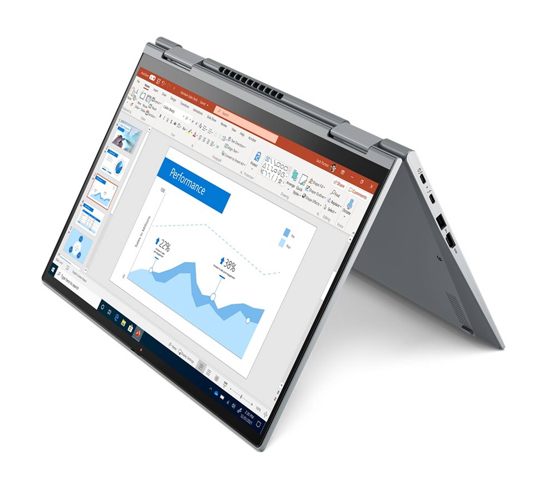 Lenovo ThinkPad X1 Yoga G7 i5-1245U 14" 32 GB WUXGA Webcam Win 11 Pro DE 1 TB SSD
