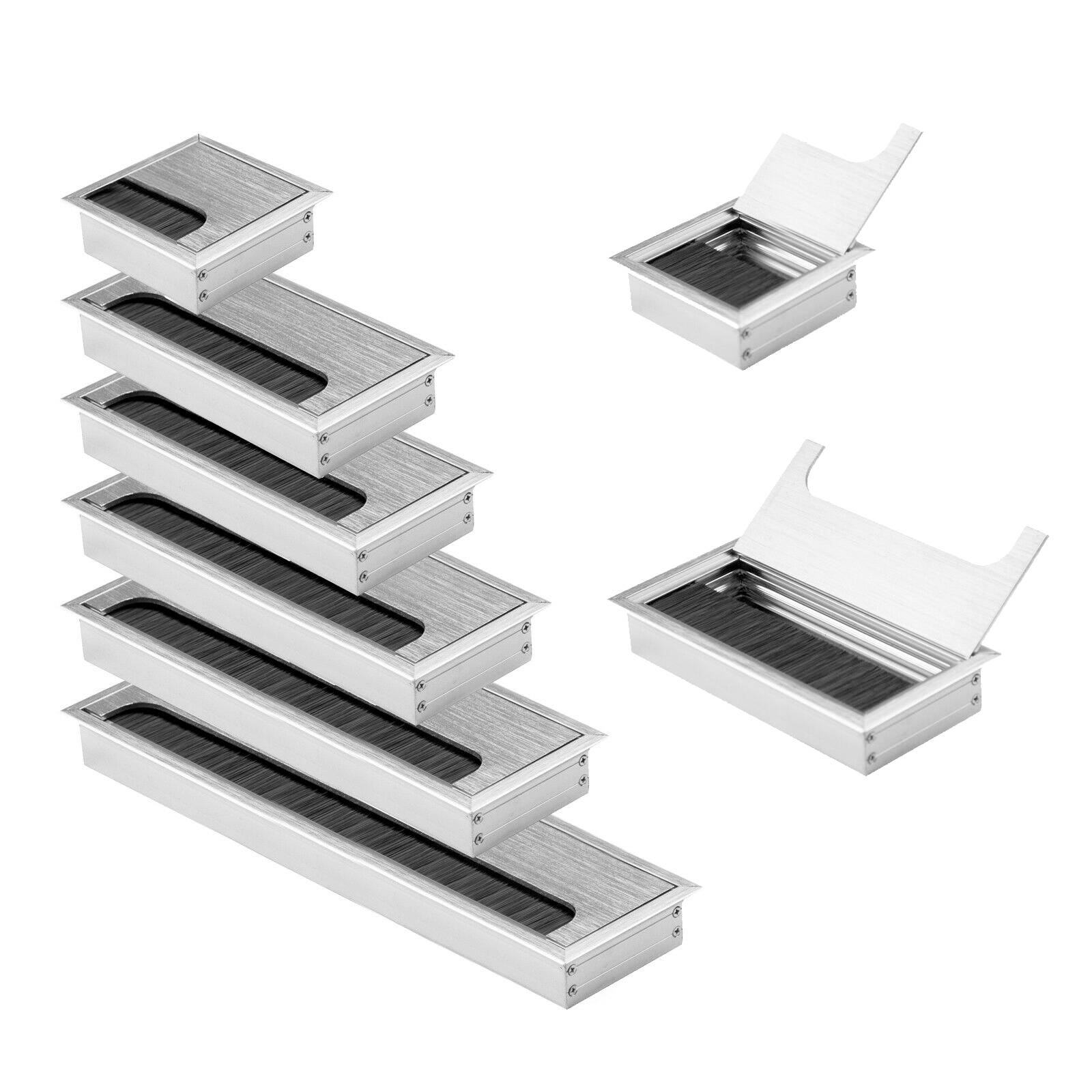 Edelstahl 80mm Kabeldurchführung Aluminium Kabeldurchlass Kabelauslass ALU 80x800mm