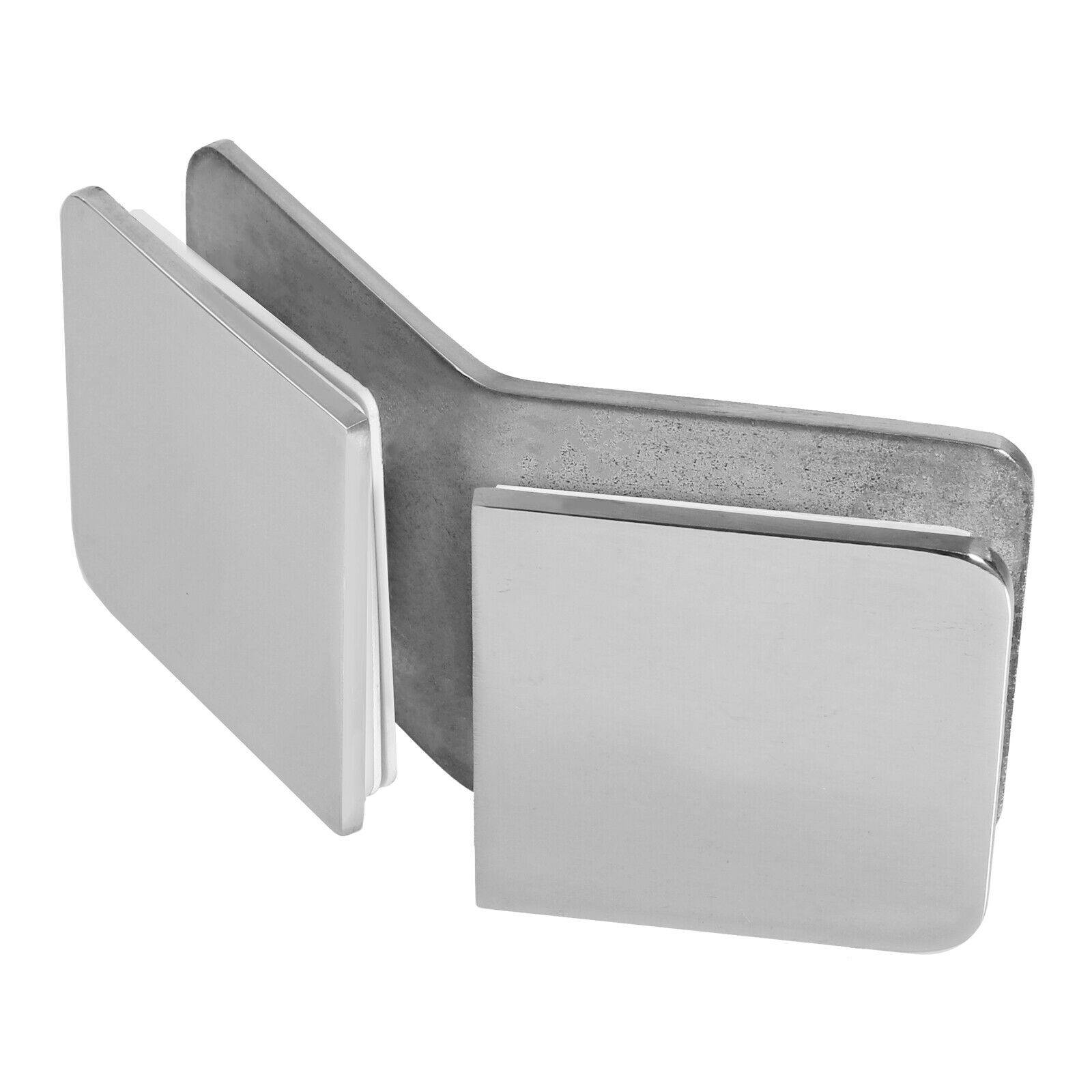 Edelstahl Chrom Glashalter 8mm 8,38mm 8,76mm 10mm Klemmhalter Glasklemme Glas G