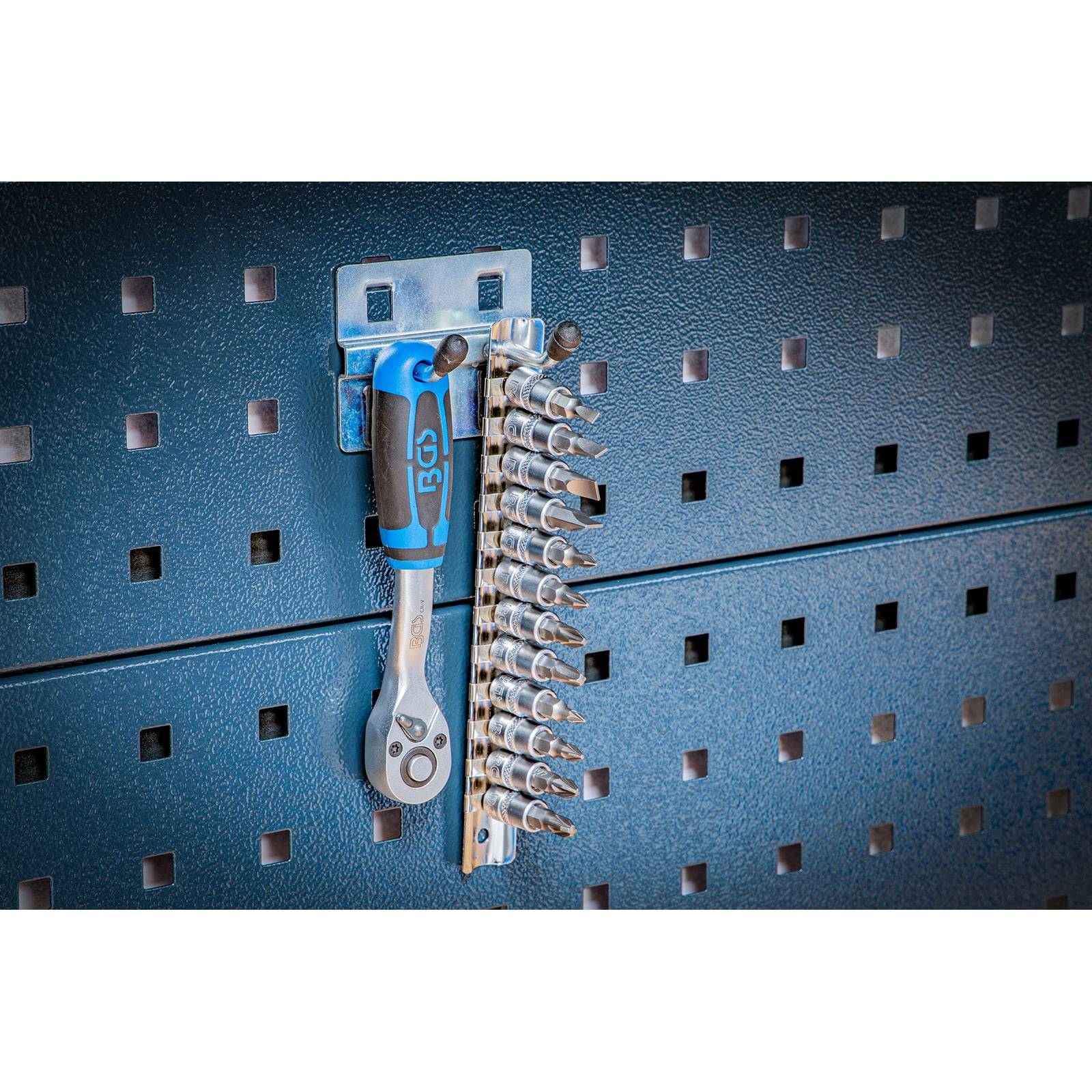 BGS Doppelhaken-Satz 40 mm für Schrankwand-System 5tlg. - 80197