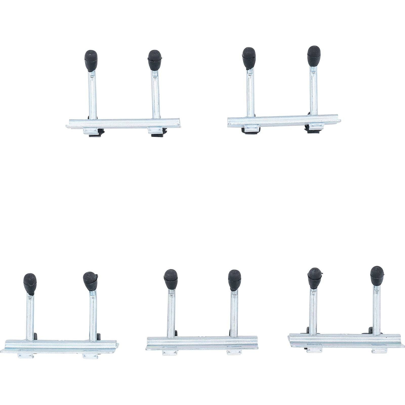 BGS Doppelhaken-Satz 40 mm für Schrankwand-System 5tlg. - 80197