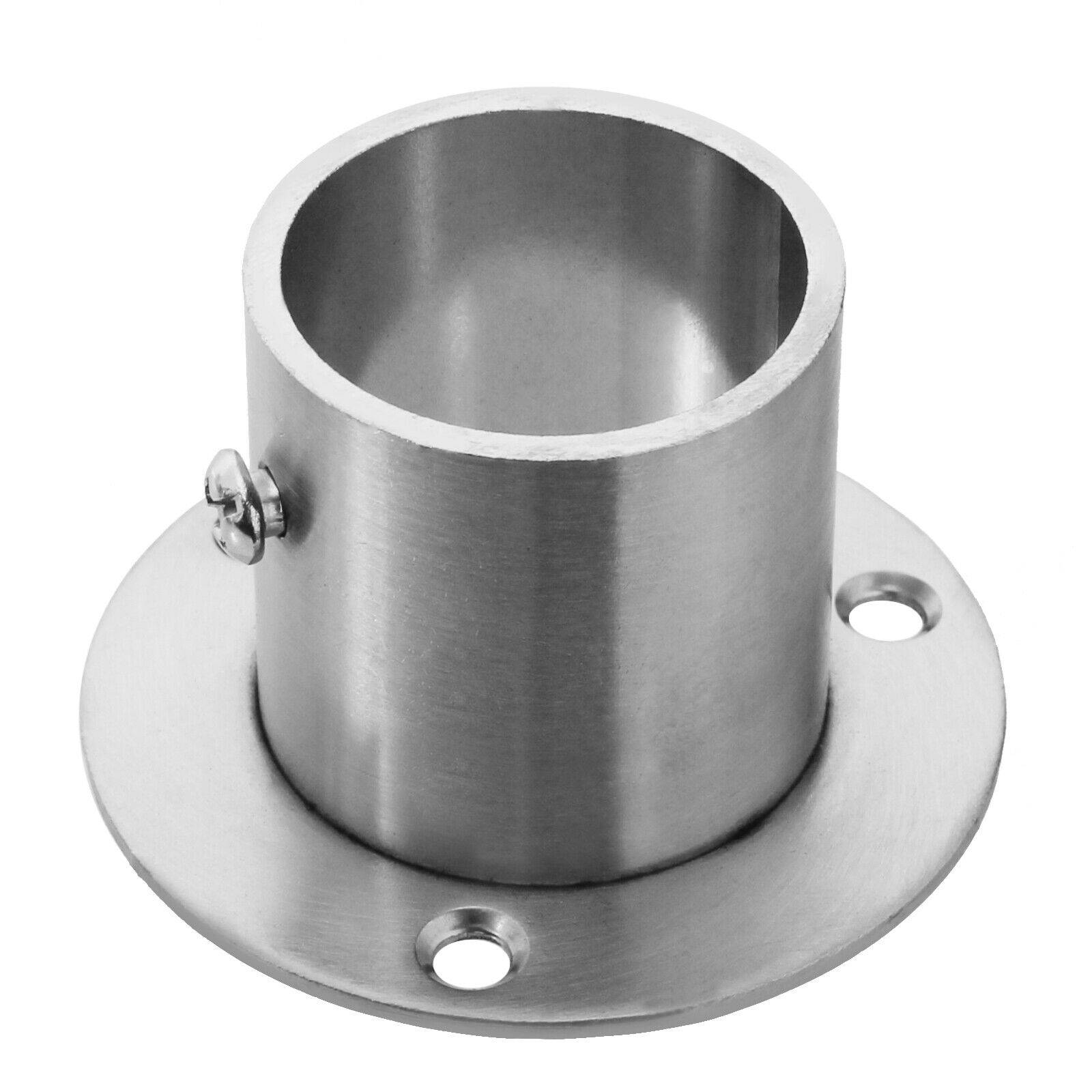 Edelstahl Flansch geschliffen Flanschverbindung Wandanker Wandflansch Ø32mm