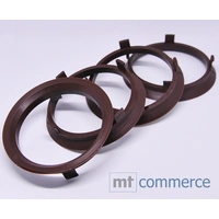 4x BRANDT Zentrierringe 70,1 x 63,4 mm braun Radnabe Felgen Ringe 4x BRANDT Zentrierringe 70,1 x 63,4 mm braun Radnabe Felgen Ringe